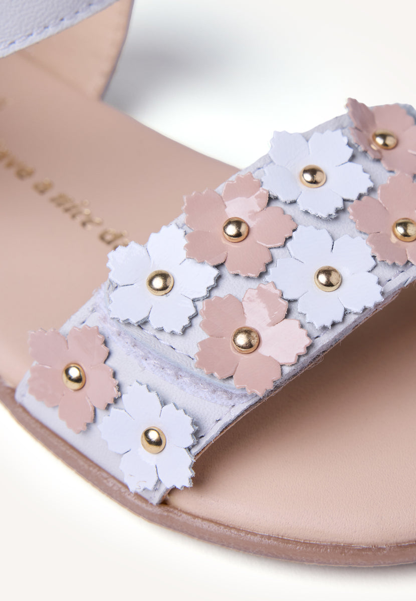 GIOSEPPO BAREFOOT - SANDALI PELLE FIORI LOITOK