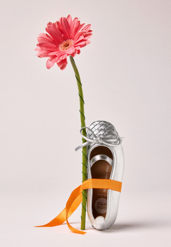 BALLERINES CUIR TRESSÉ LARE