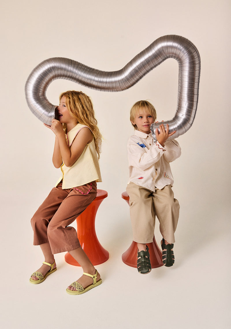 SANDALIAS PIEL TRENZADA MAHIU