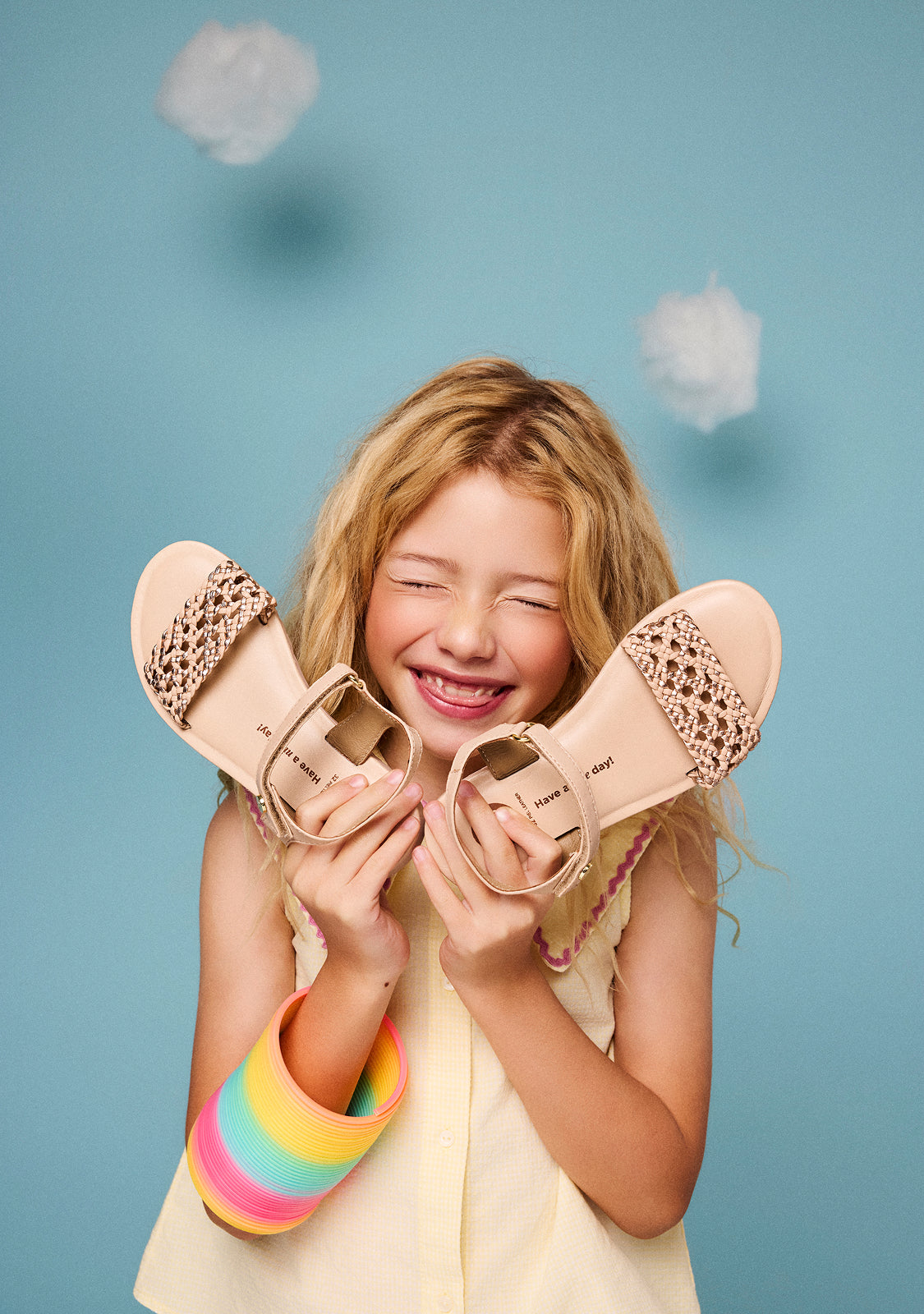 BRAIDED LEATHER SANDALS MAHIU