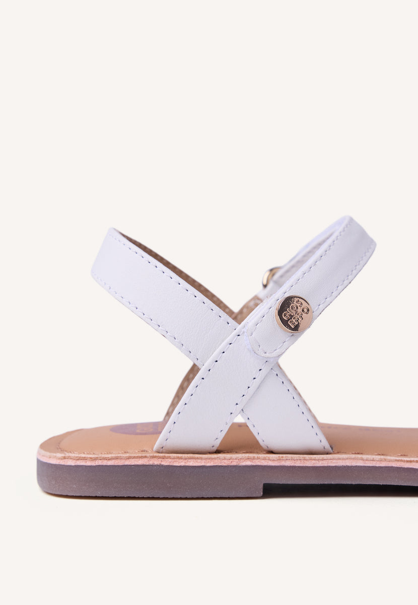 SANDALIAS PIEL BRILLO AWENDO