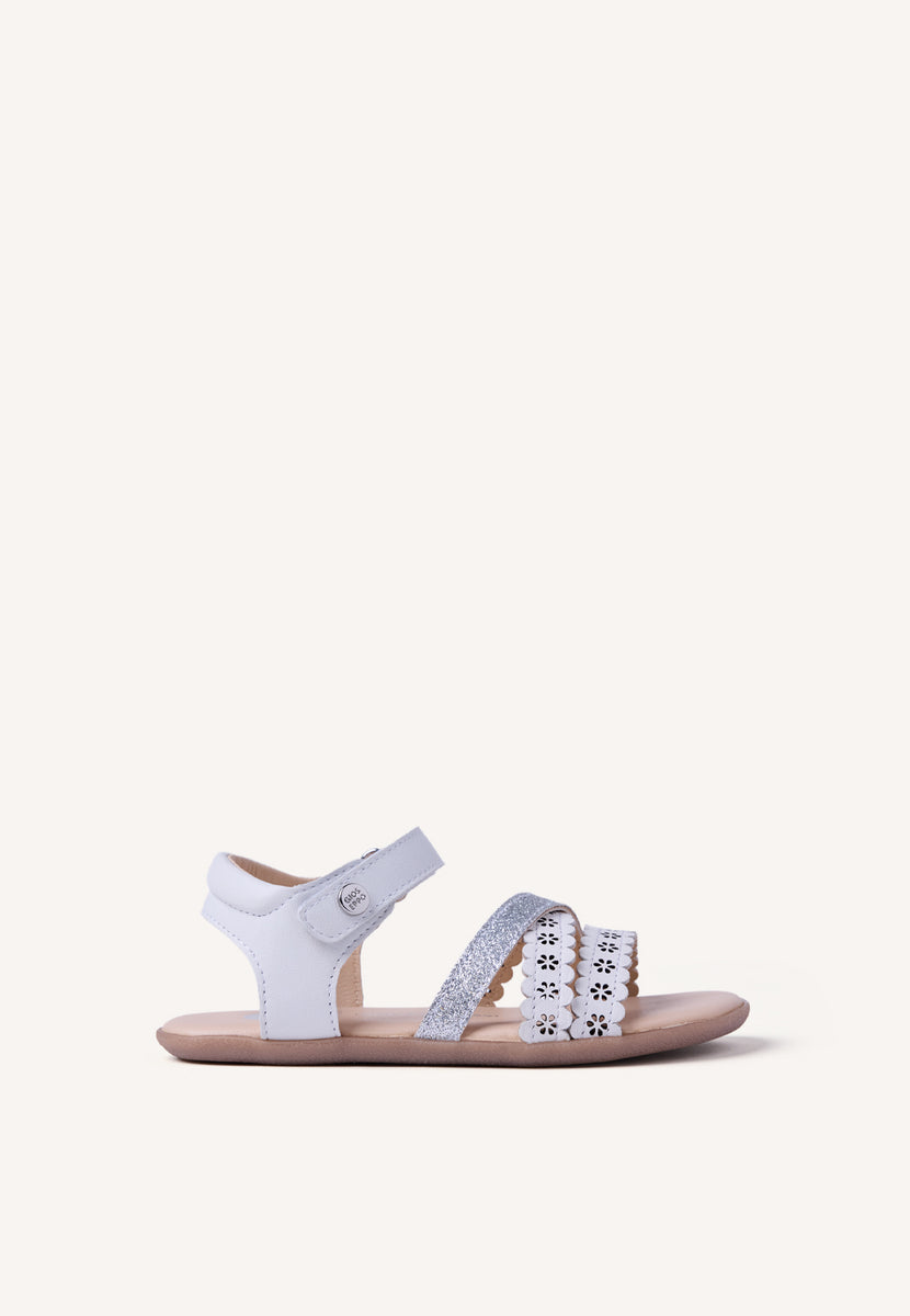 SANDALIAS BAREFOOT PIEL CALADA BRILLO MIKLEUS