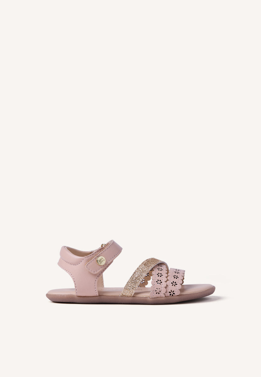 SANDALIAS BAREFOOT PIEL CALADA BRILLO MIKLEUS