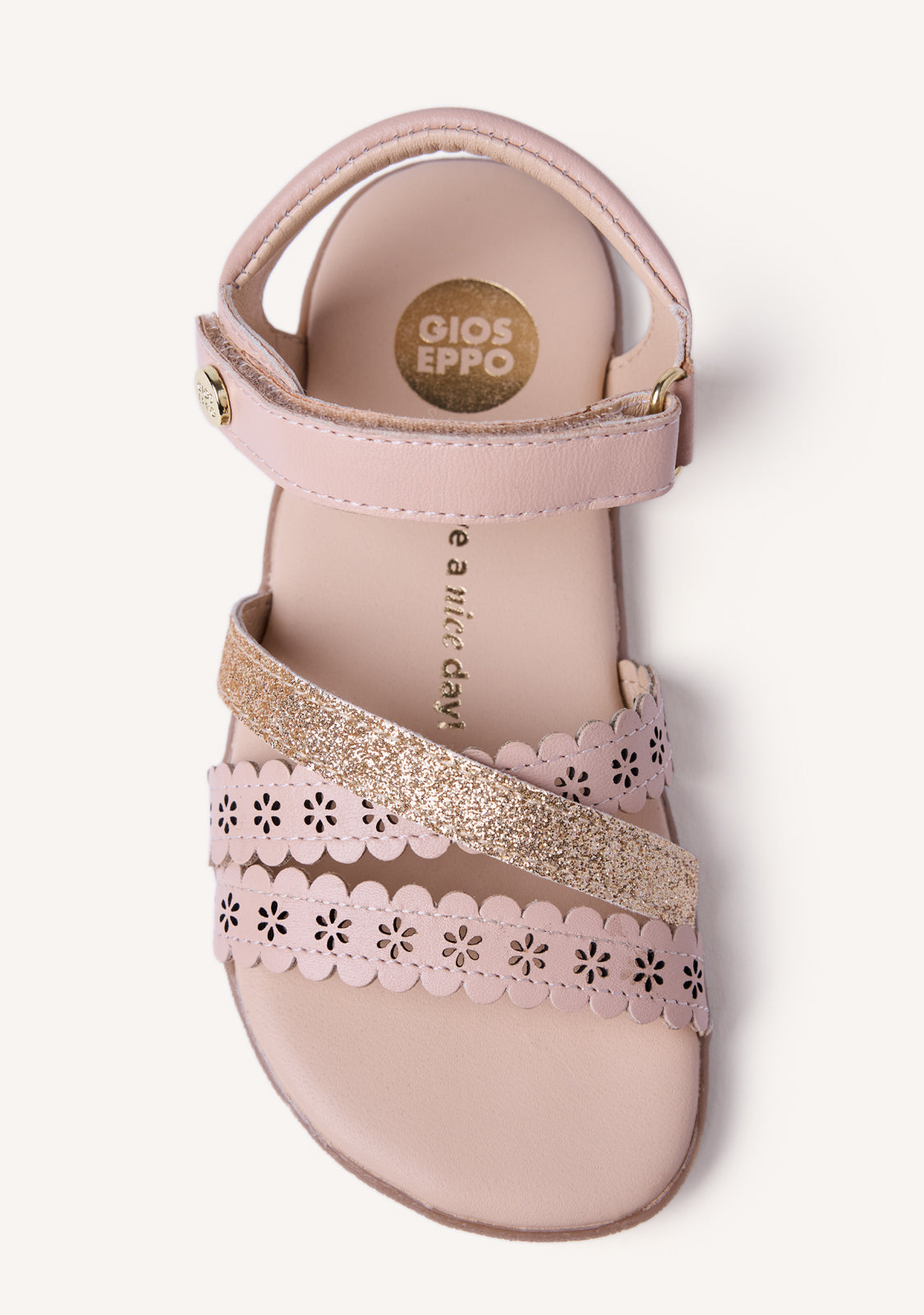 SANDALIAS BAREFOOT PIEL CALADA BRILLO MIKLEUS