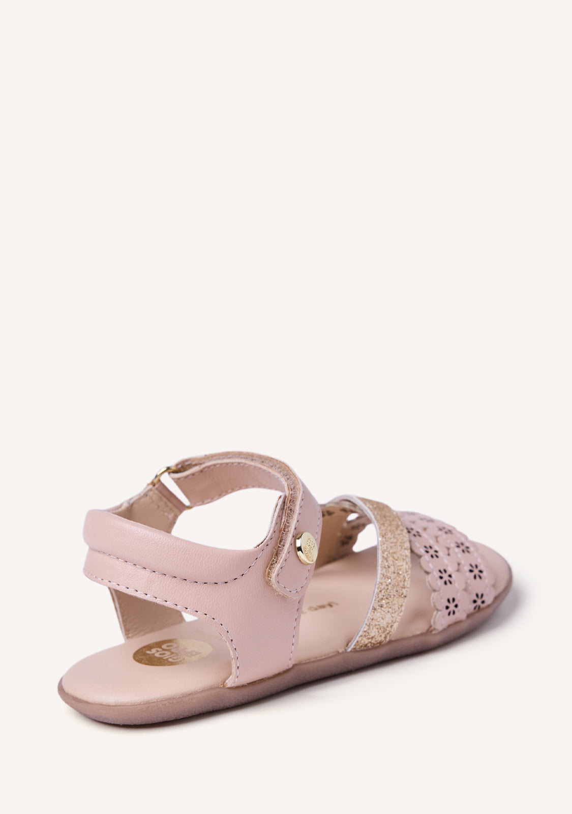 SANDALIAS BAREFOOT PIEL CALADA BRILLO MIKLEUS