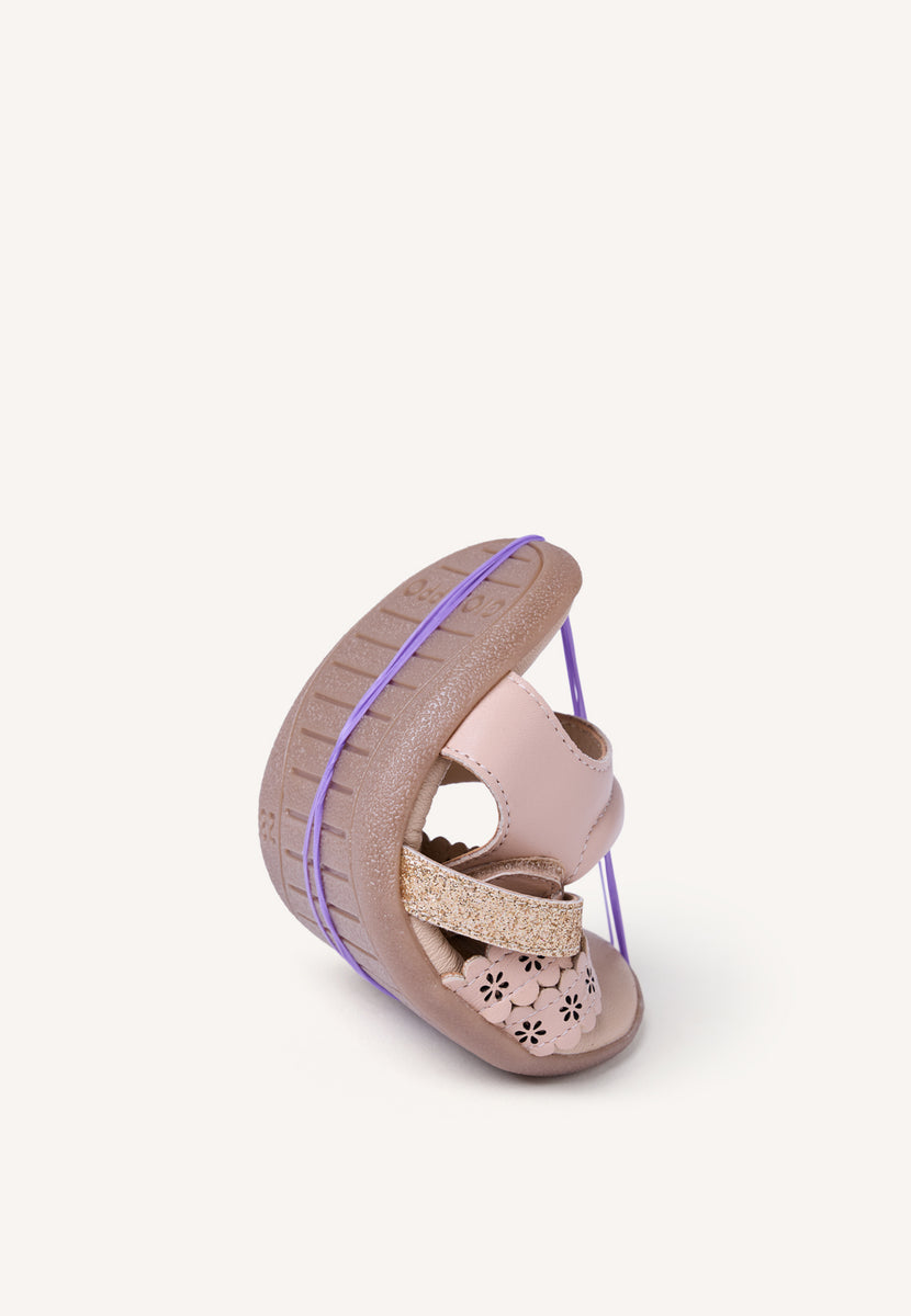 GIOSEPPO BAREFOOT - SANDALES CUIR BRILLANCE AJOURÉS MIKLEUS