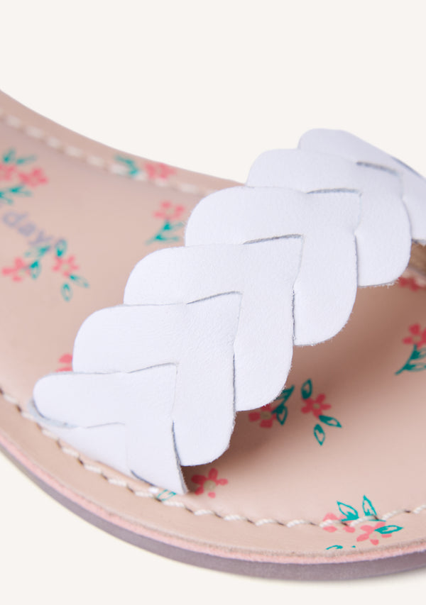 SANDALIAS PIEL TRENZADA PASMAN