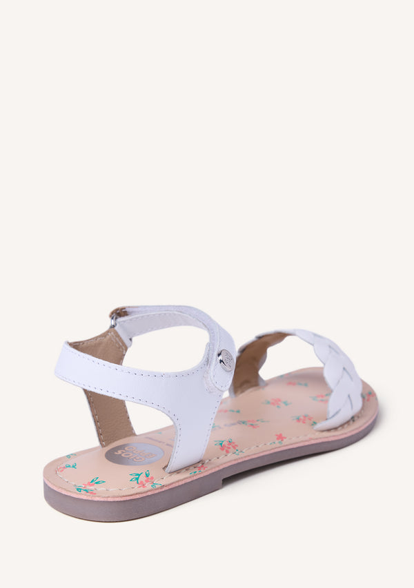 SANDALIAS PIEL TRENZADA PASMAN