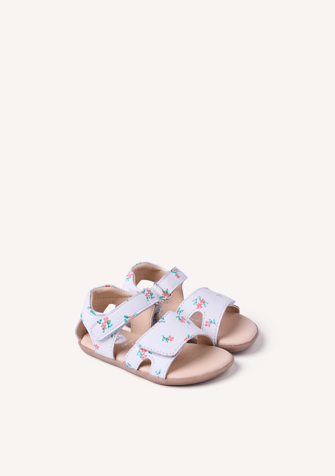 GIOSEPPO BAREFOOT - FLOWER LEATHER SANDALS ARUSHA