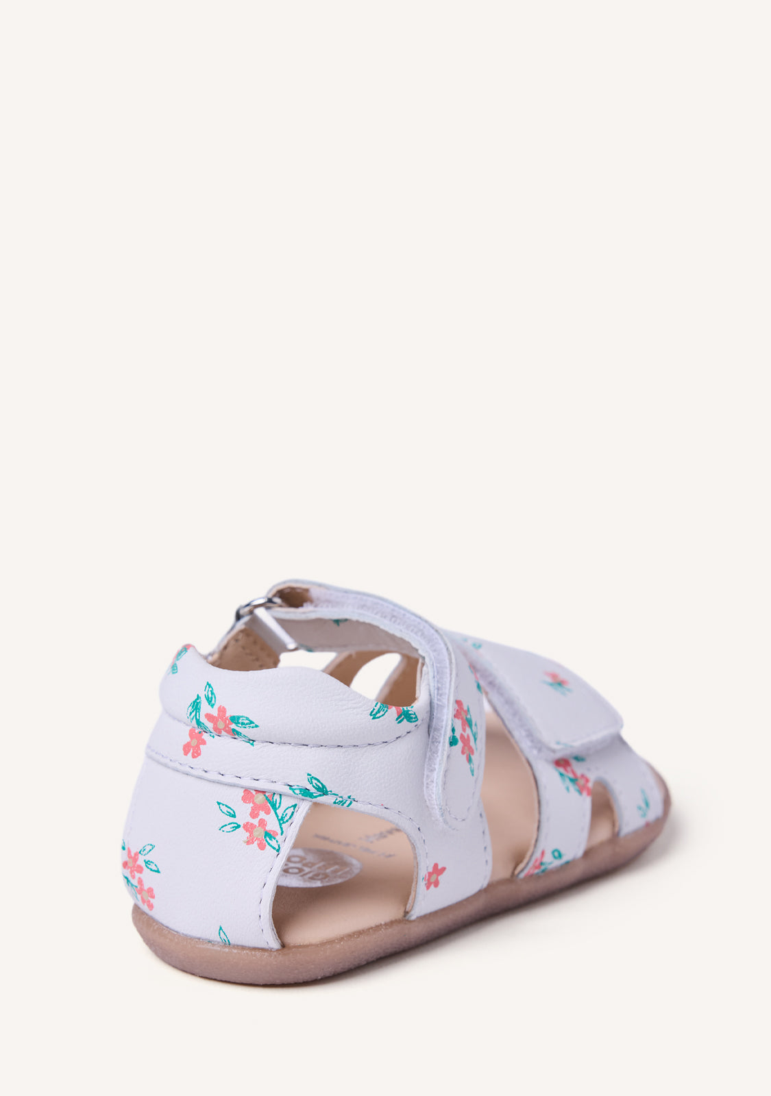 GIOSEPPO BAREFOOT - FLOWER LEATHER SANDALS ARUSHA