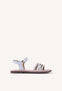 SANDALIAS PIEL TACHAS YSTAD