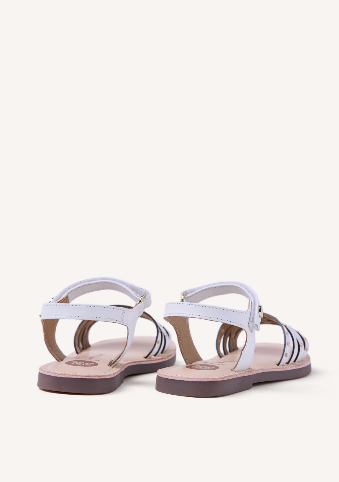 STUDDED LEATHER SANDALS YSTAD