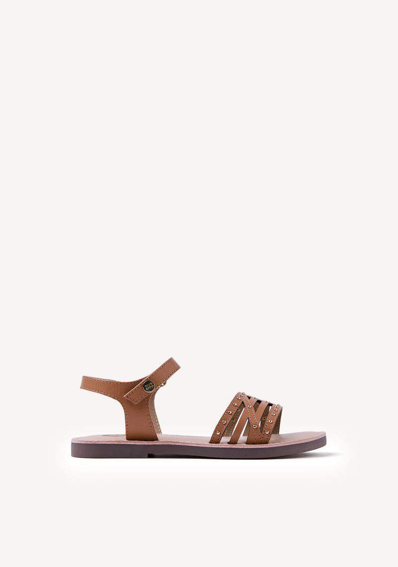 STUDDED LEATHER SANDALS YSTAD