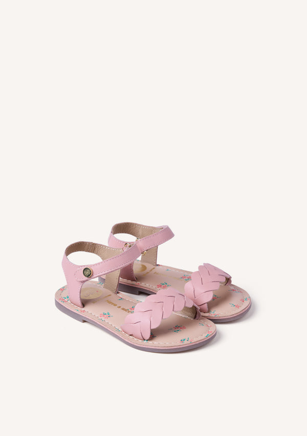 SANDALIAS PIEL TRENZADA ENJORO