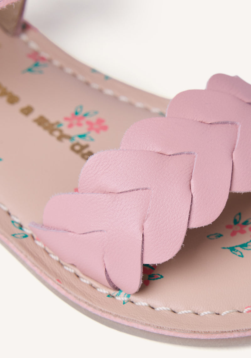 SANDALIAS PIEL TRENZADA ENJORO