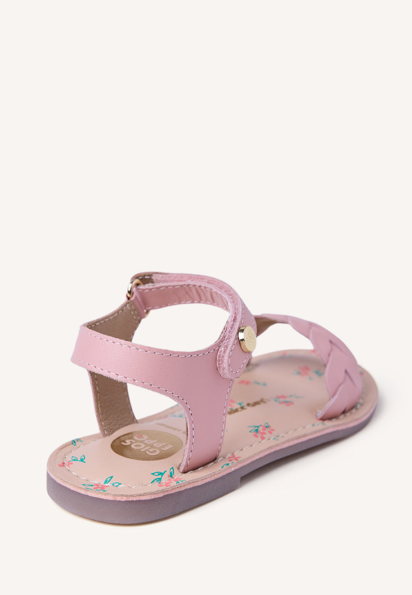 SANDALIAS PIEL TRENZADA ENJORO
