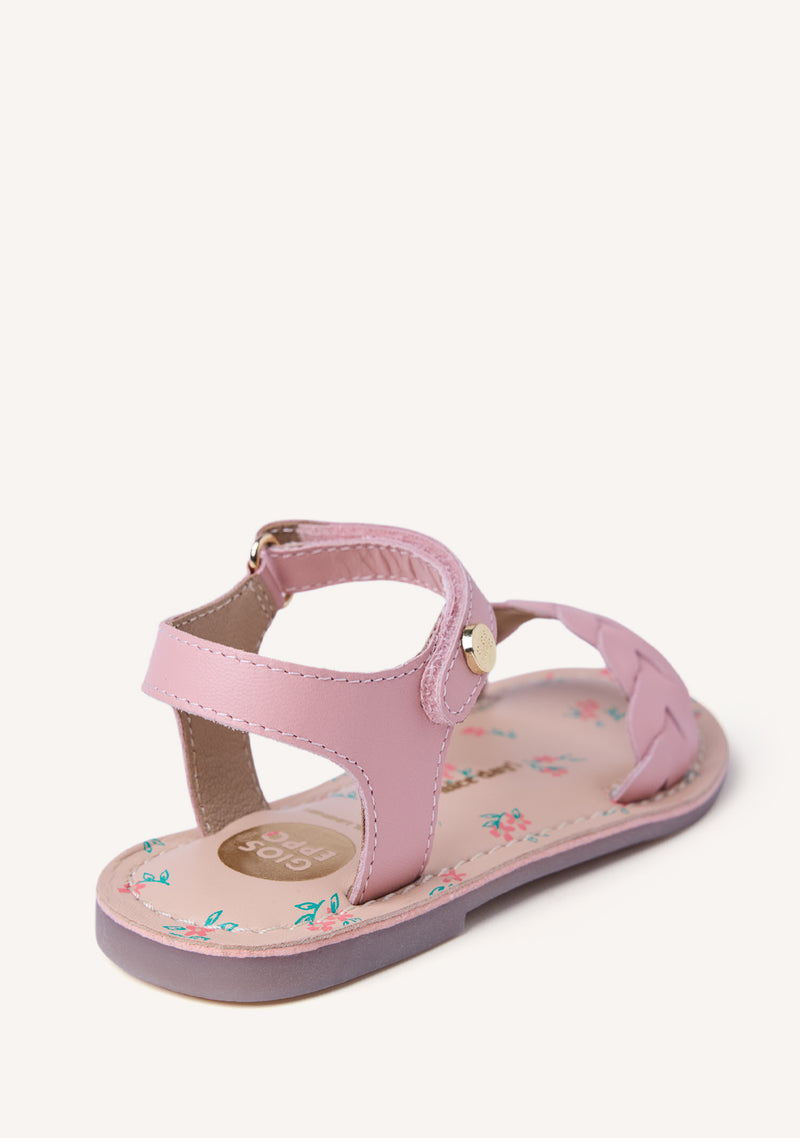 SANDALIAS PIEL TRENZADA ENJORO