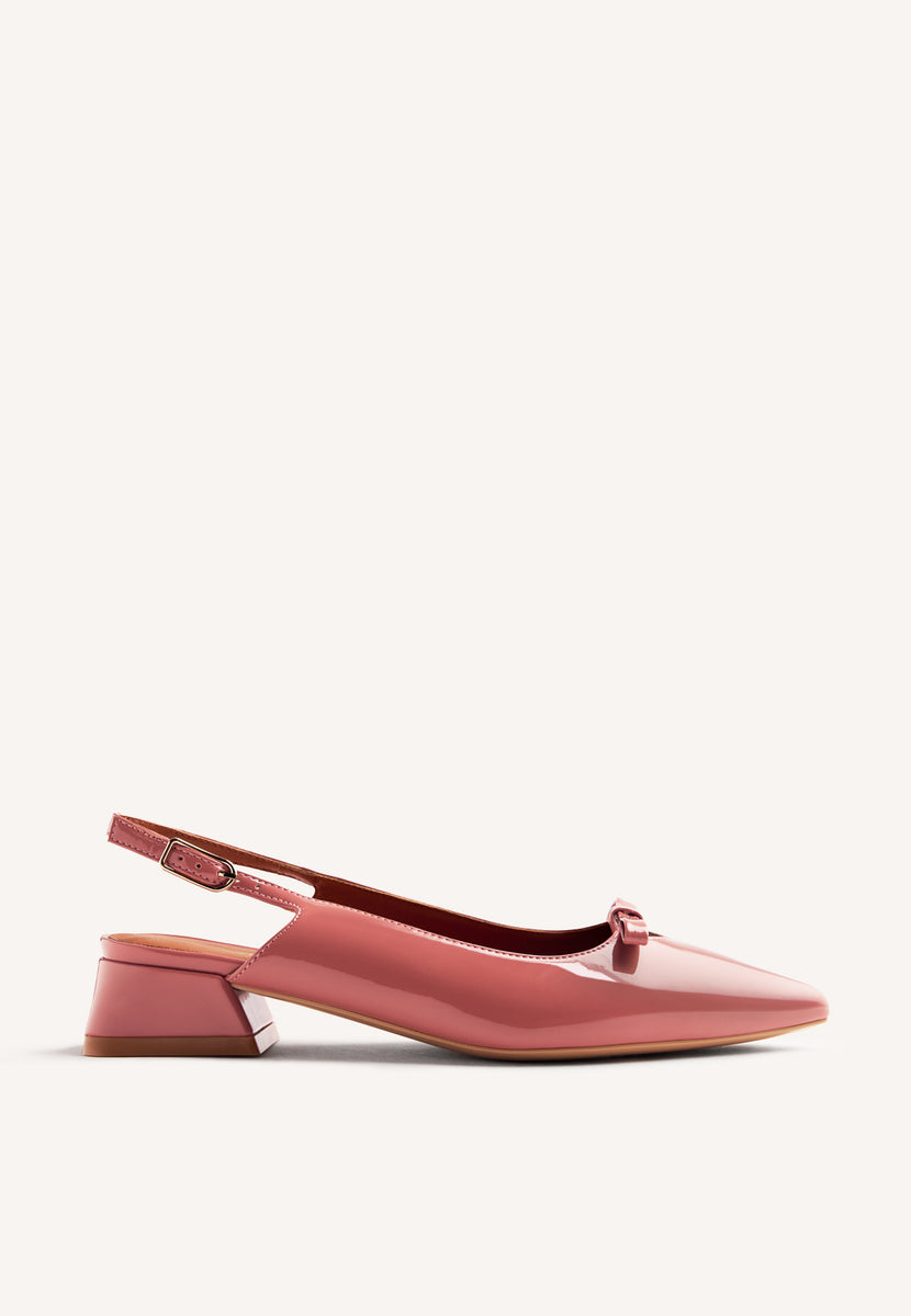 ZAPATOS TACÓN EFECTO CHAROL KOANI