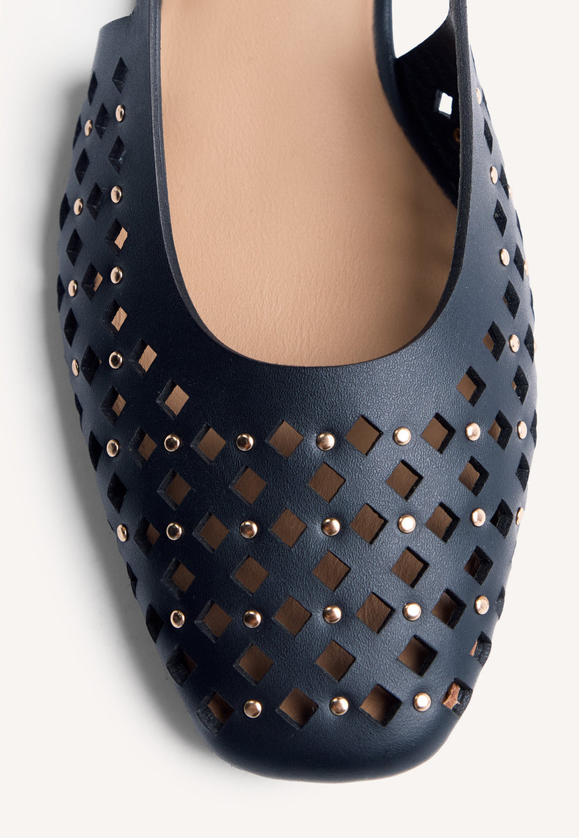 BAILARINAS DESTALONADAS PIEL CALADA KYAYA