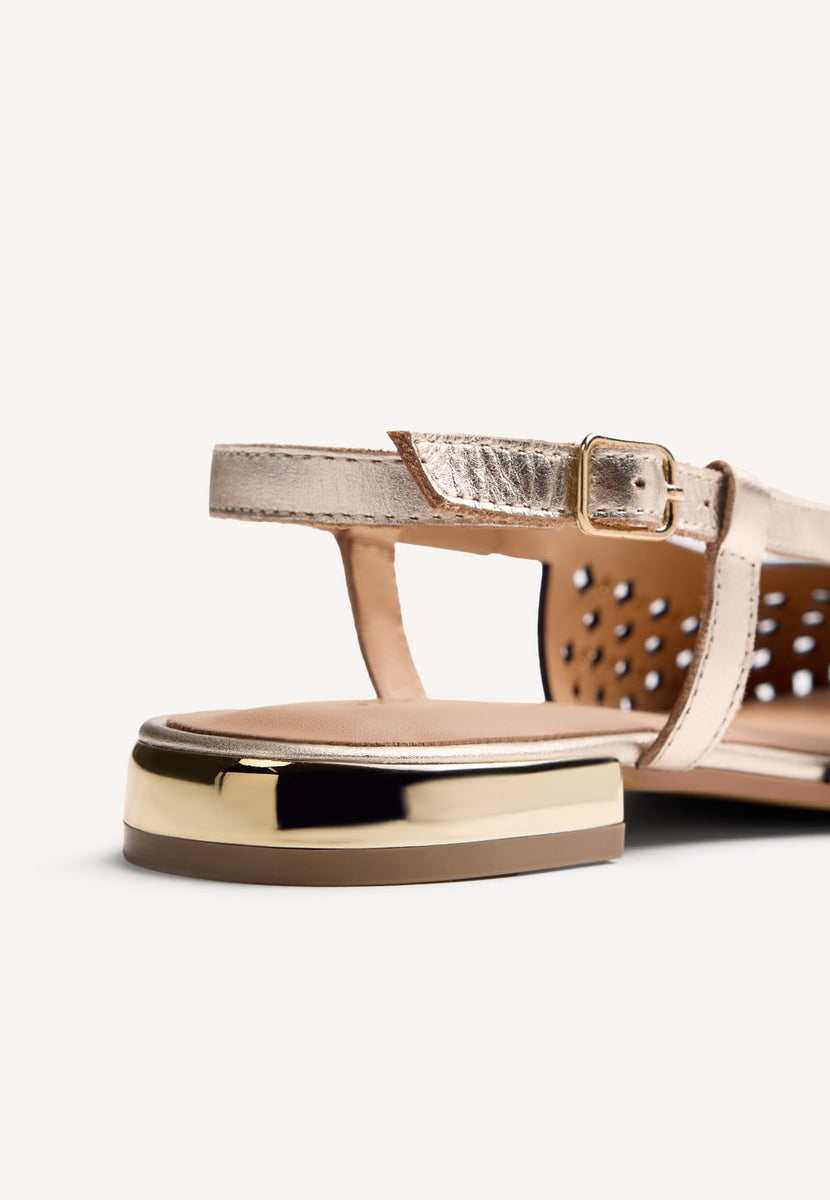 BAILARINAS DESTALONADAS PIEL CALADA KYAYA