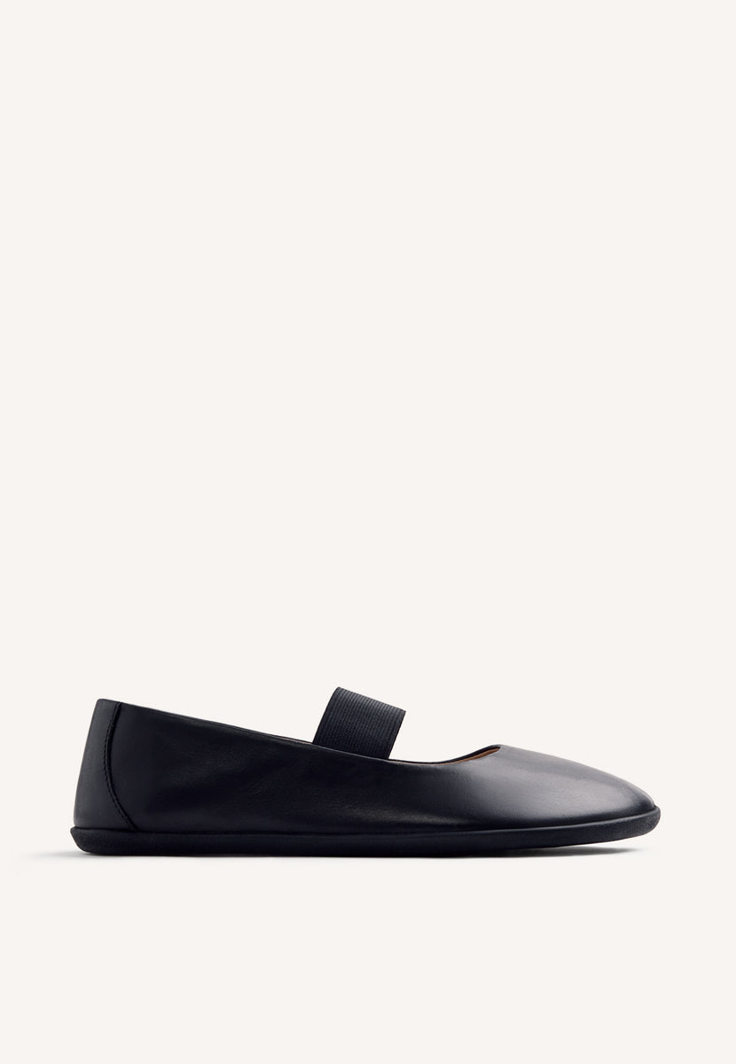 GIOSEPPO BAREFOOT - LEATHER BALLET FLATS MALAKISI