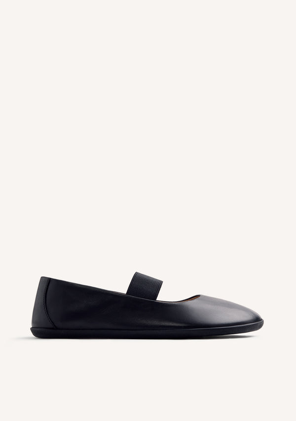 GIOSEPPO BAREFOOT - LEATHER BALLET FLATS MALAKISI