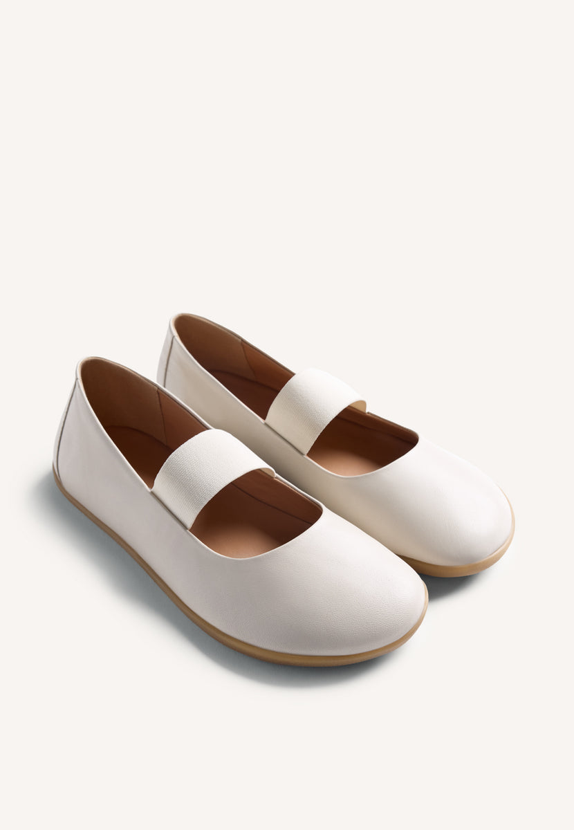 GIOSEPPO BAREFOOT - LEATHER BALLET FLATS MALAKISI