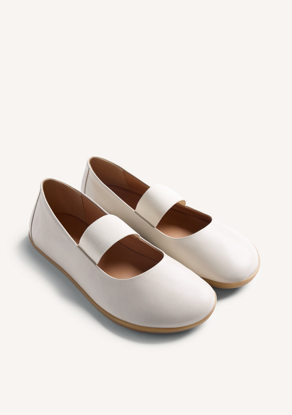 GIOSEPPO BAREFOOT - LEATHER BALLET FLATS MALAKISI