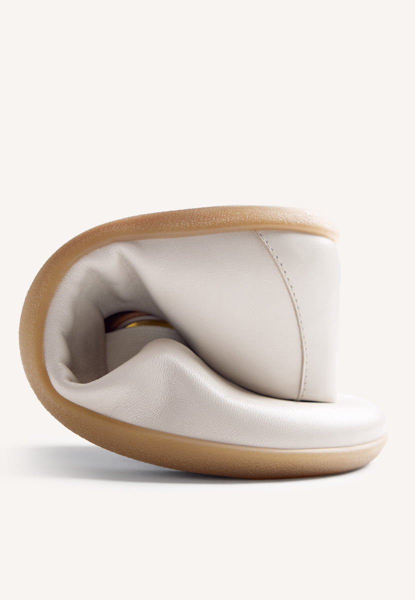 GIOSEPPO BAREFOOT - LEATHER BALLET FLATS MALAKISI