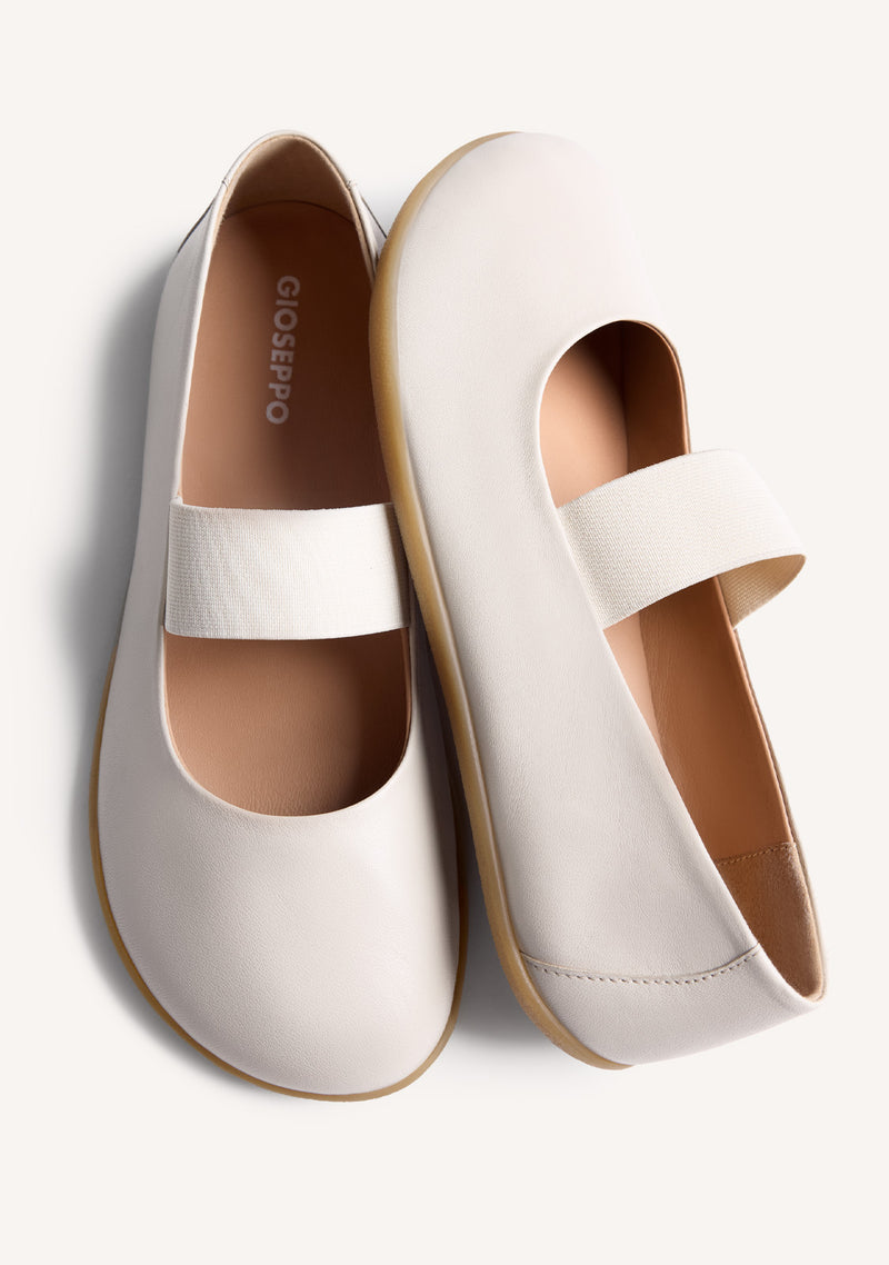 GIOSEPPO BAREFOOT - LEATHER BALLET FLATS MALAKISI