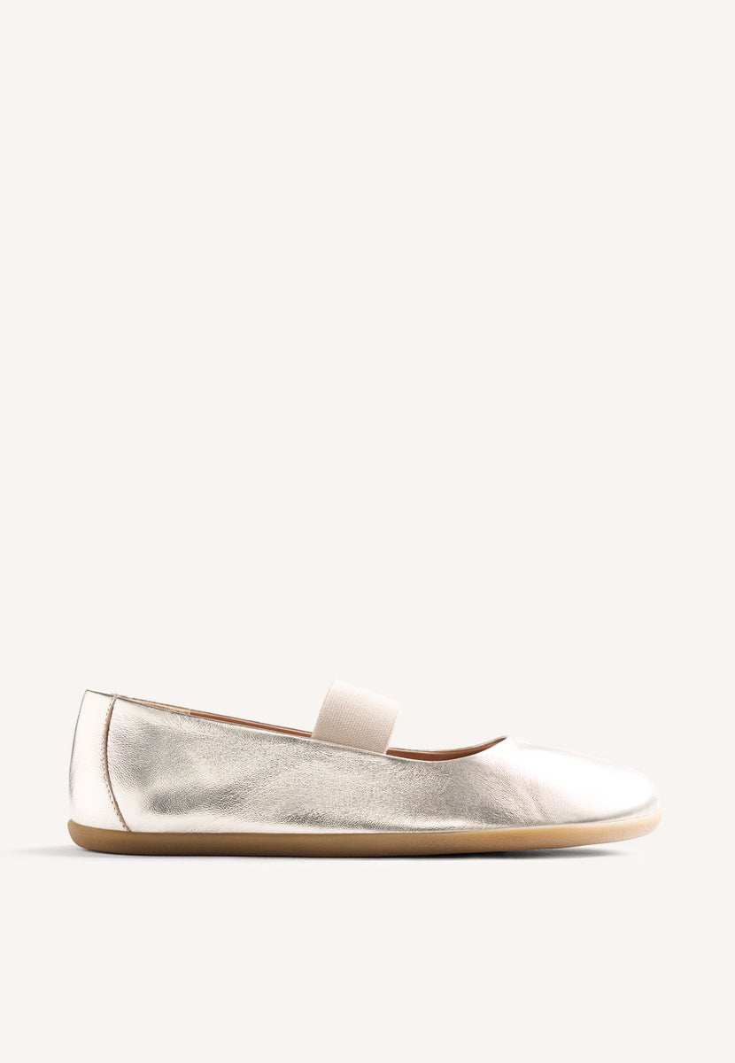 GIOSEPPO BAREFOOT - LEATHER BALLET FLATS MALAKISI