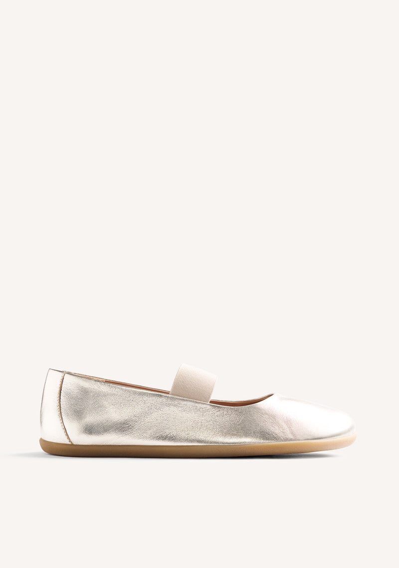 GIOSEPPO BAREFOOT - BALLERINES CUIR MALAKISI