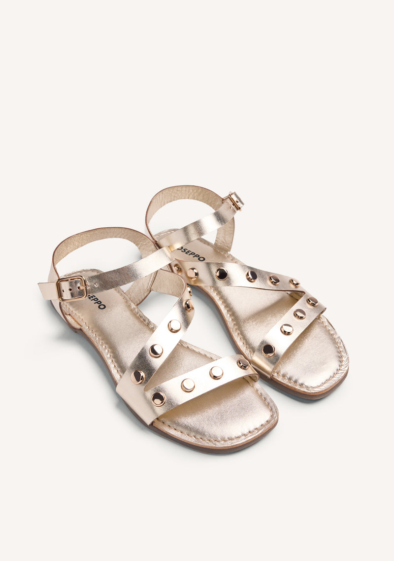 SANDALIAS PIEL TACHAS MASENO