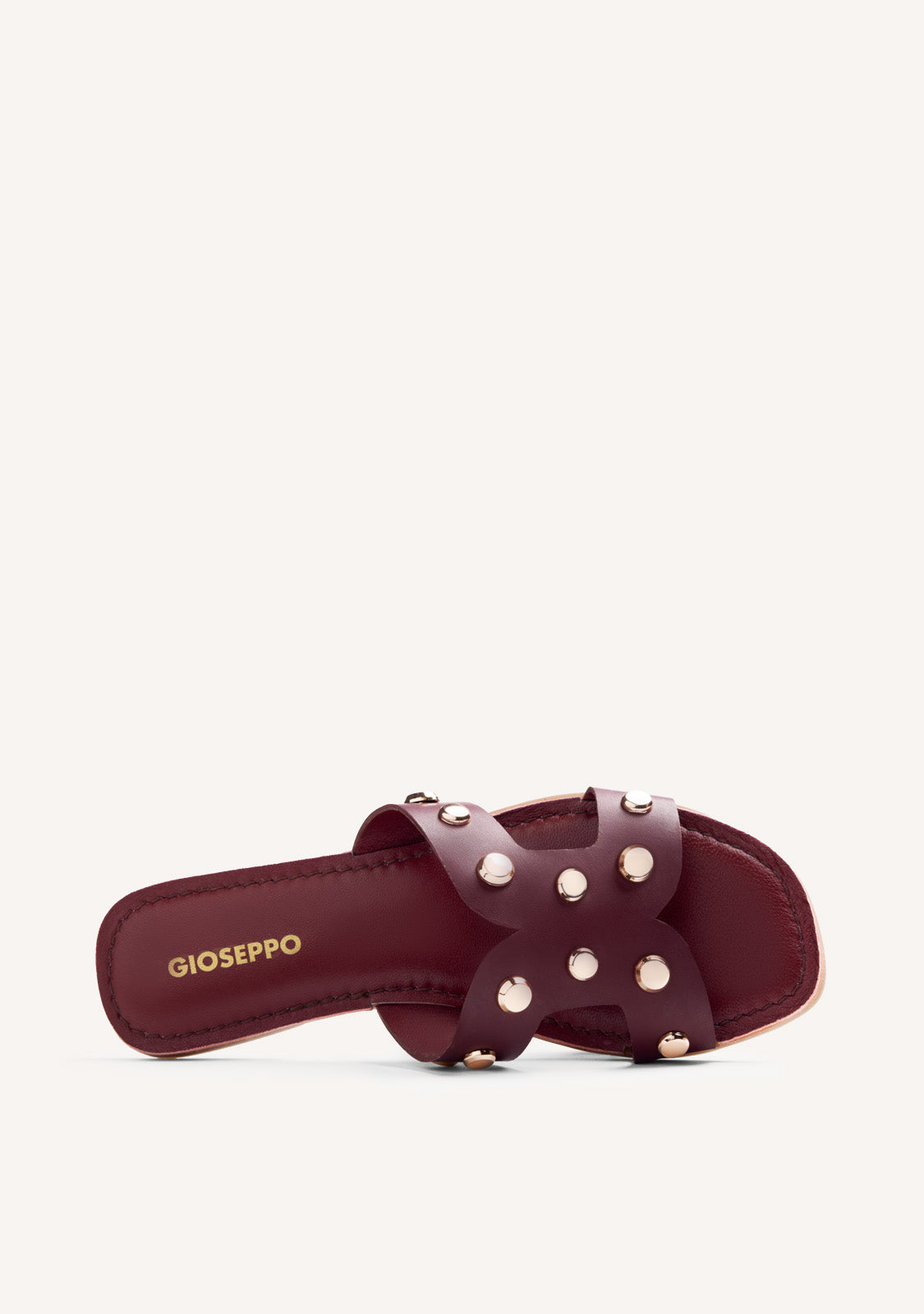 STUDDED LEATHER SANDALS MILLSTON