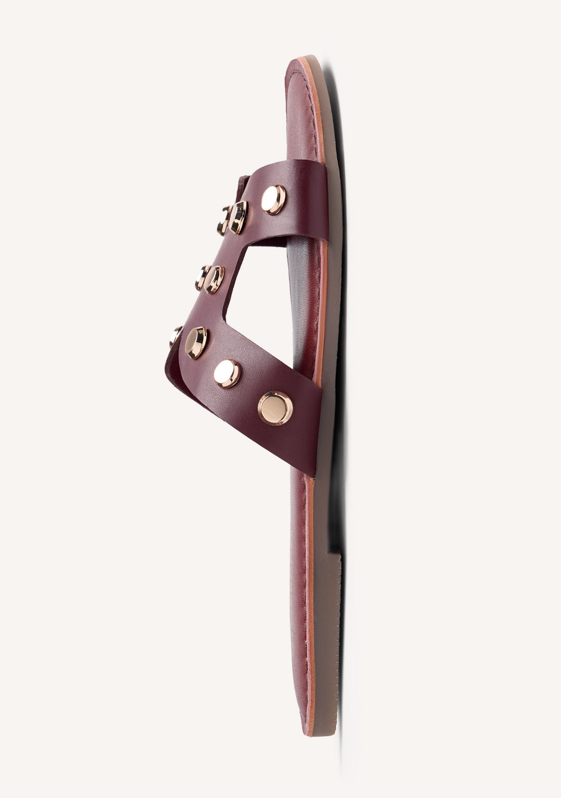 STUDDED LEATHER SANDALS MILLSTON