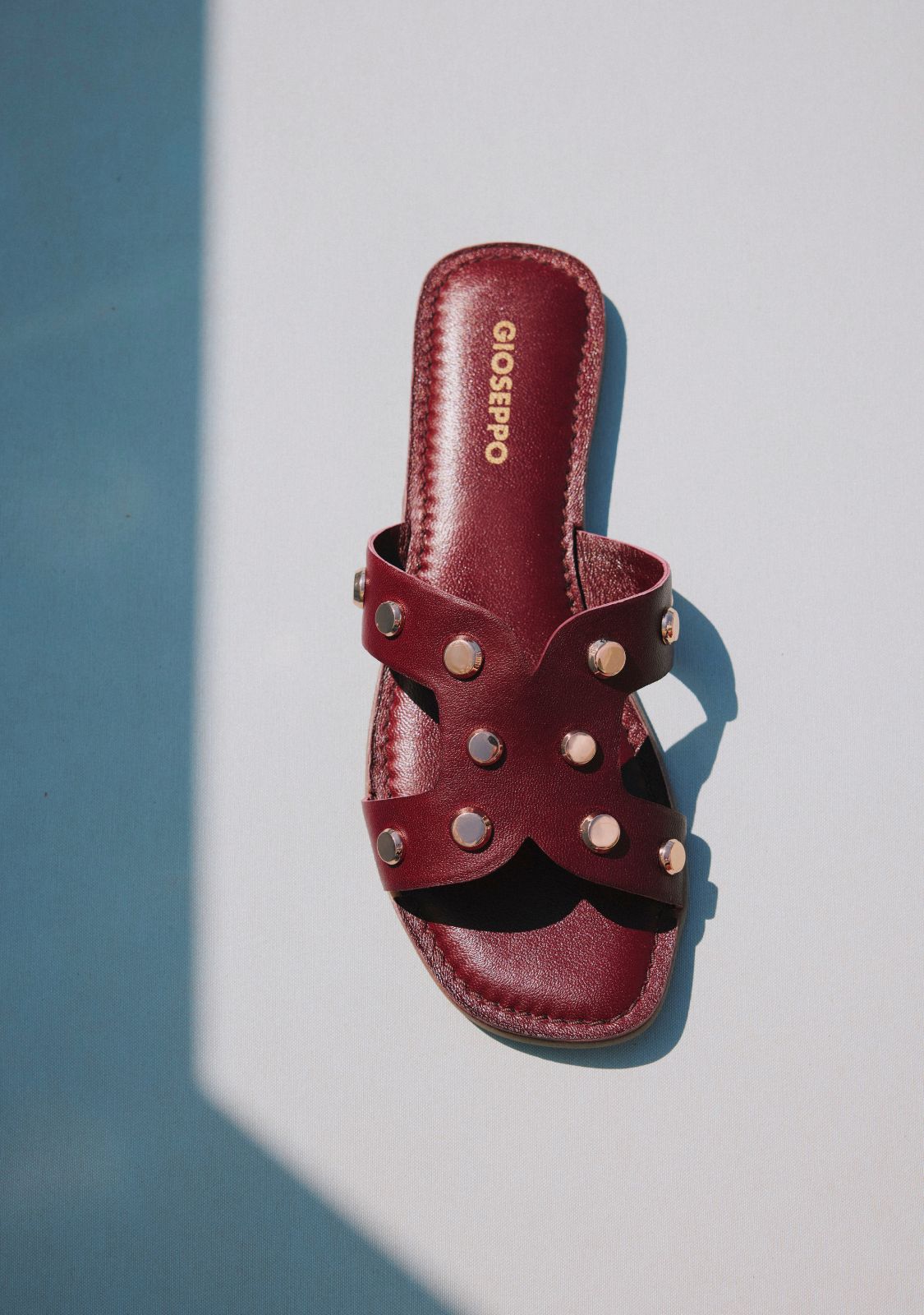 STUDDED LEATHER SANDALS MILLSTON