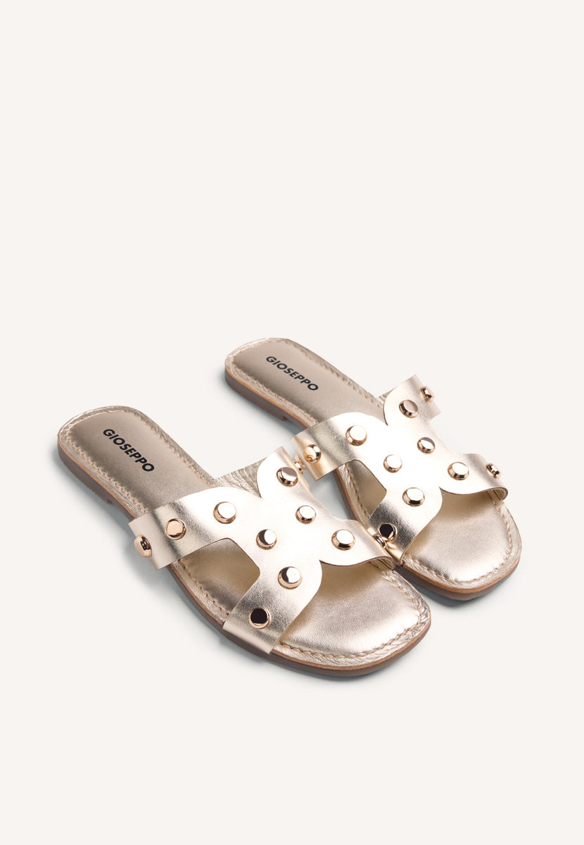 SANDALI PELLE BORCHIE MILLSTON