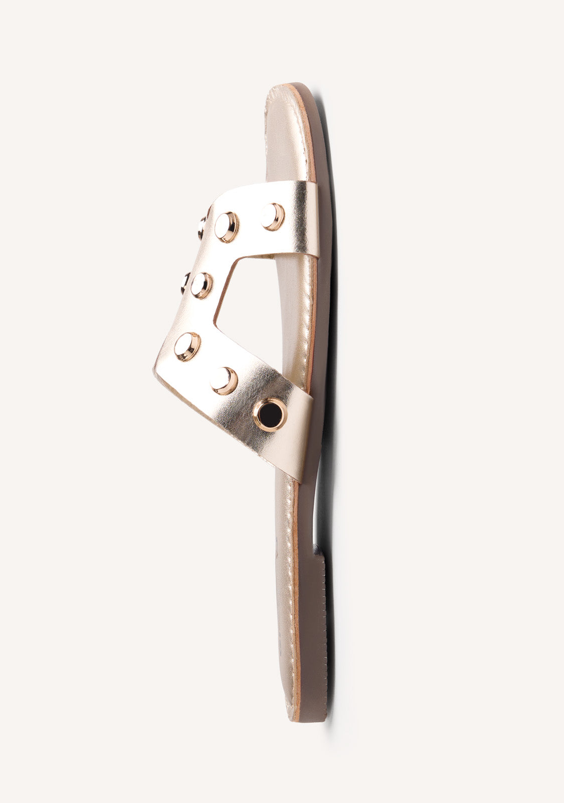 STUDDED LEATHER SANDALS MILLSTON