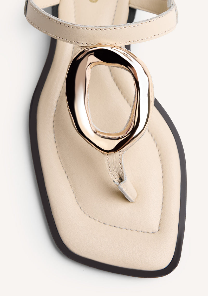 SANDALIAS PIEL JOYA MATUU