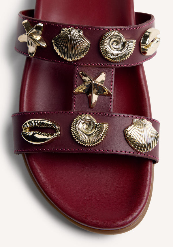 SANDÁLIAS COURO MIGANÇAS NAMANGA