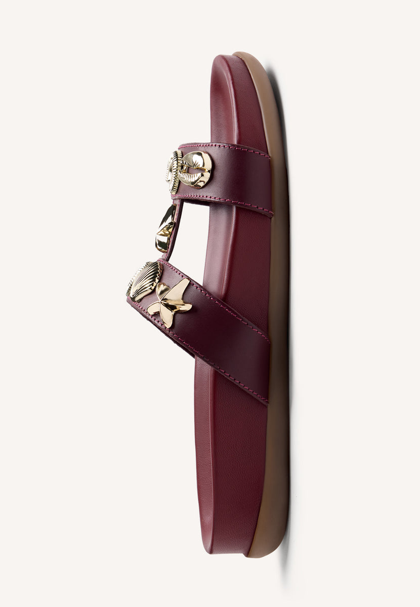 SANDÁLIAS COURO MIGANÇAS NAMANGA