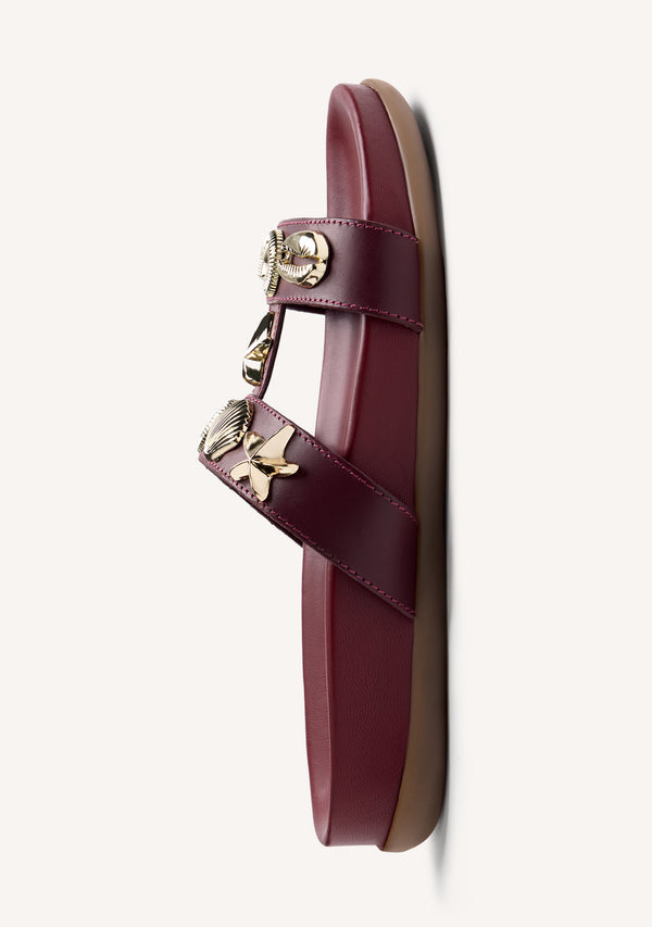 SANDÁLIAS COURO MIGANÇAS NAMANGA