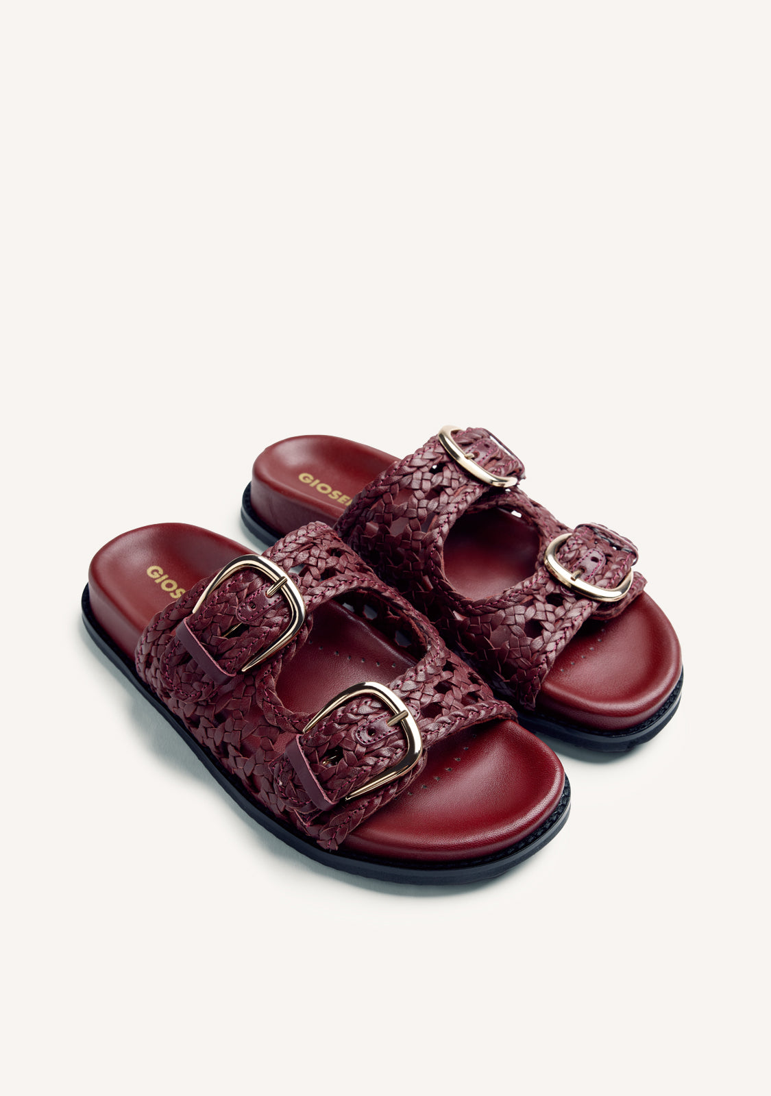 BRAIDED LEATHER BIO SANDALS OGUNQUIT