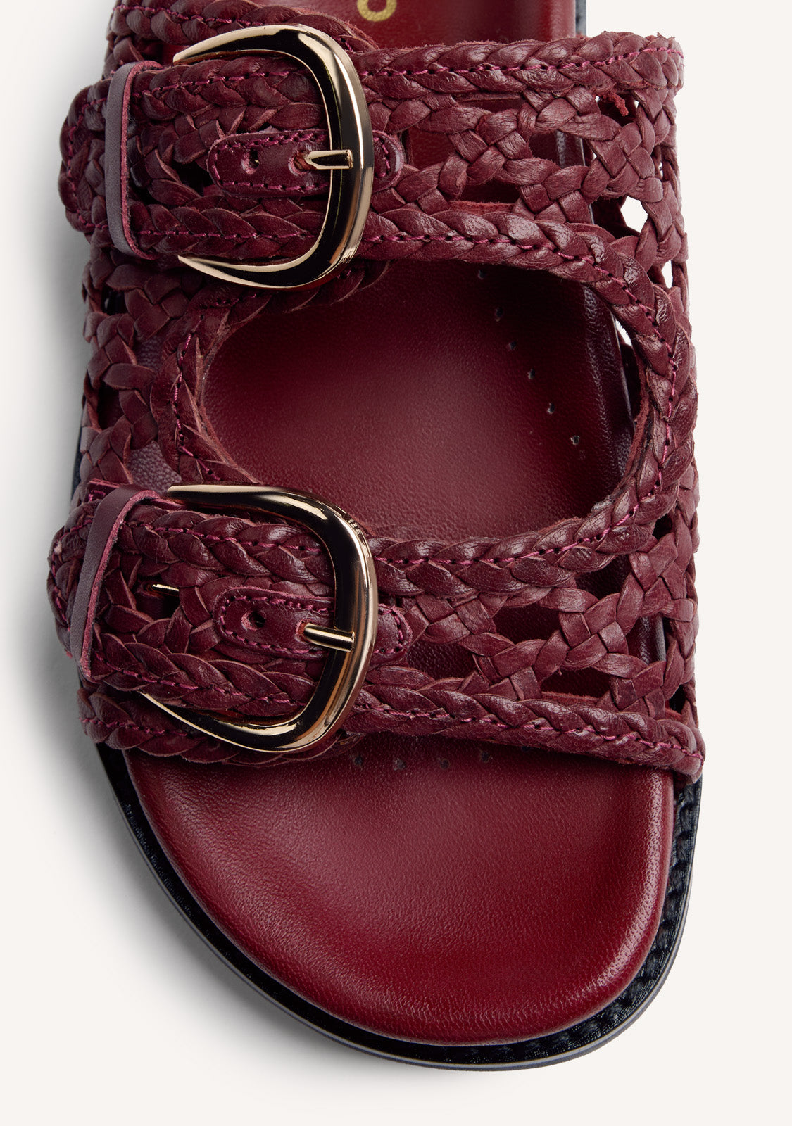 BRAIDED LEATHER BIO SANDALS OGUNQUIT