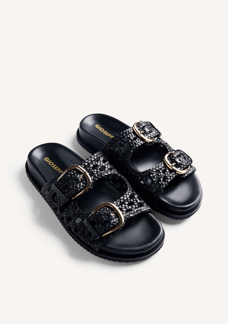 BRAIDED LEATHER BIO SANDALS OGUNQUIT