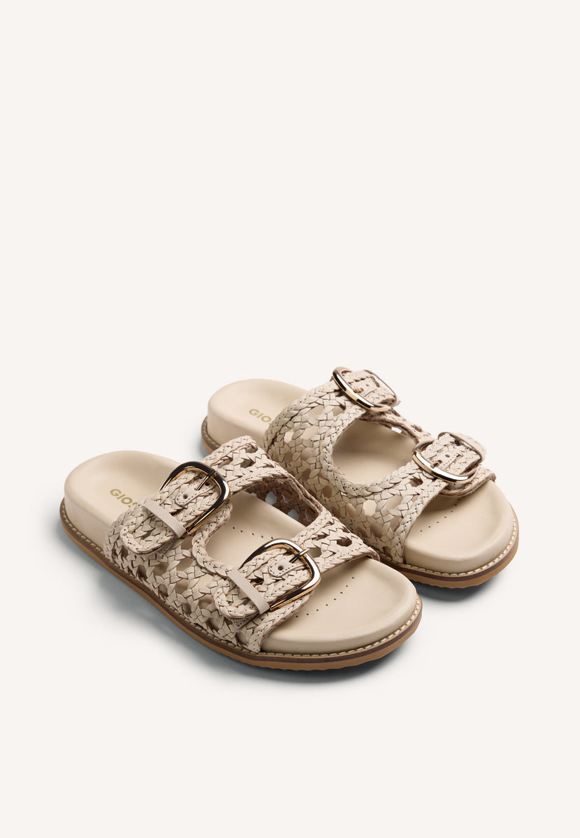 SANDALIAS BIO PIEL TRENZADA OGUNQUIT