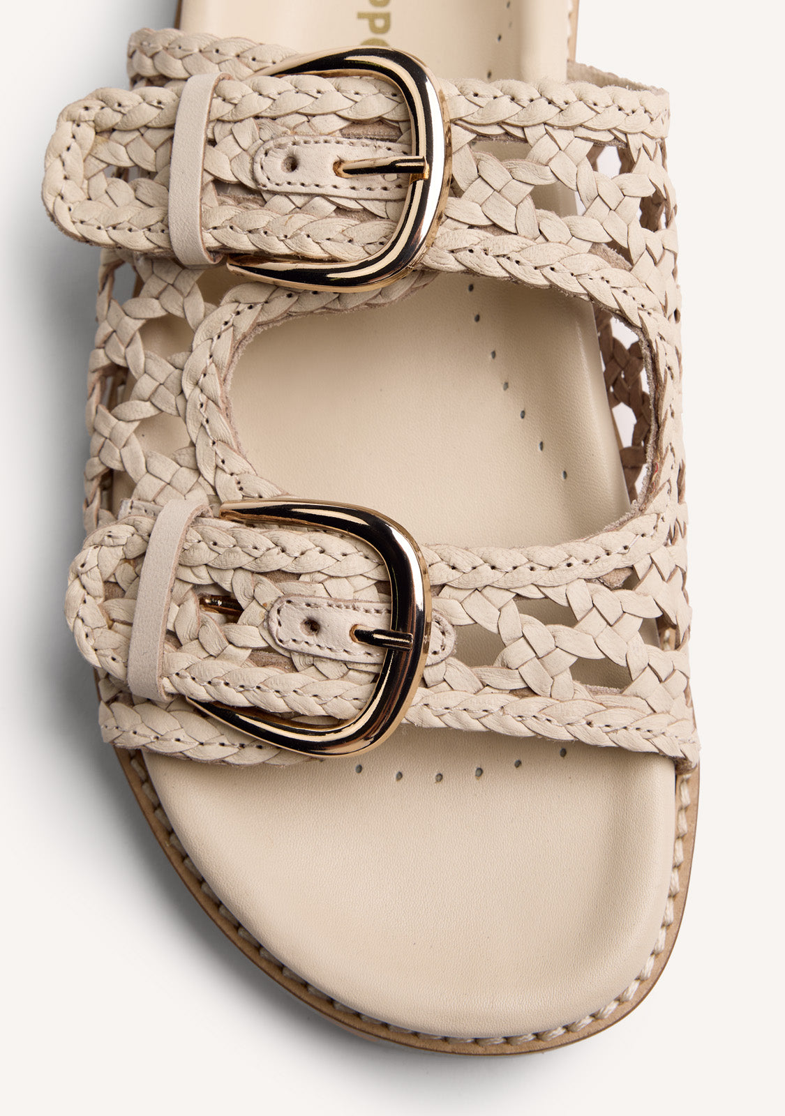 BRAIDED LEATHER BIO SANDALS OGUNQUIT