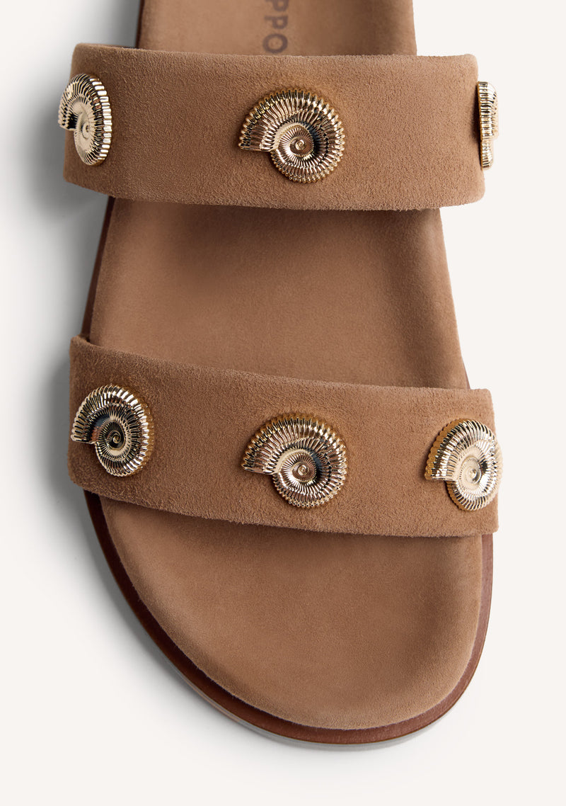 BEADED LEATHER BIO SANDALS NESHKORO