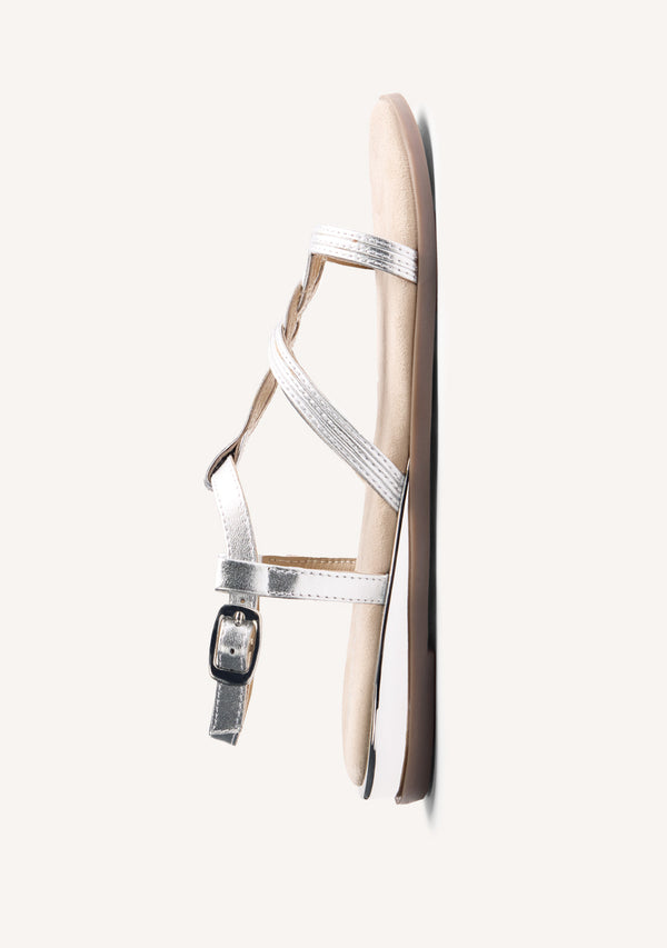 SANDALES COMPENSÉES CUIR BRILLANCE REDDITCH