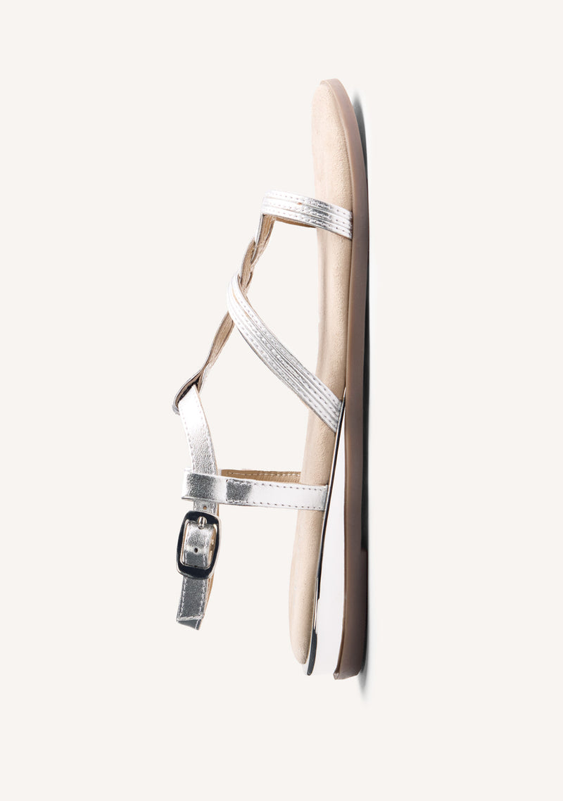 SANDALES COMPENSÉES CUIR BRILLANCE REDDITCH